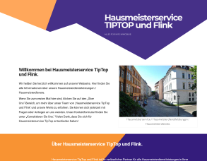 Hausmeisterservice, Hausmeisterdienste, Facility Management